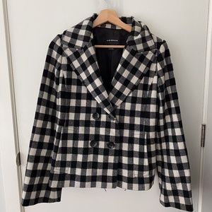 Club Monaco Double Breasted Wool Jacket